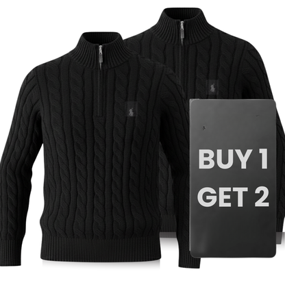 Cashmere Cable Sweater (CLEARANCE) - Buy 1 Get 2