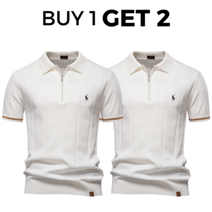 Classic Premium Knit Polo Shirt - Buy 1 Get 2