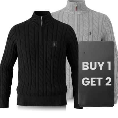 Cashmere Cable Sweater (CLEARANCE) - Buy 1 Get 2