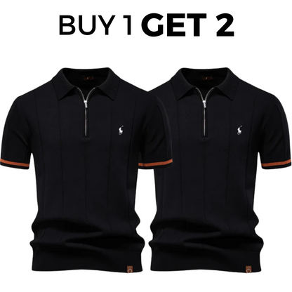 Classic Premium Knit Polo Shirt - Buy 1 Get 2