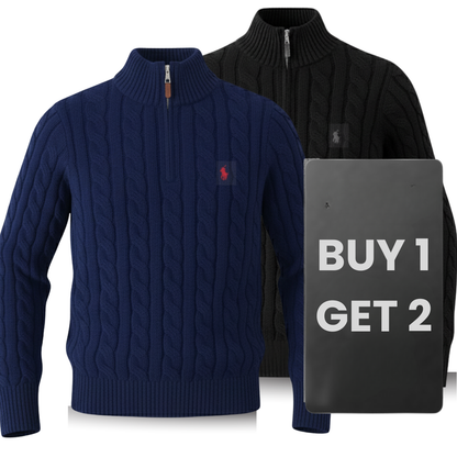 Cashmere Cable Sweater (CLEARANCE) - Buy 1 Get 2