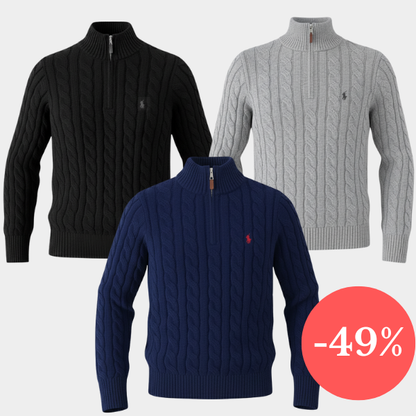 Cashmere Cable Sweater (CLEARANCE) - Buy 1 Get 2